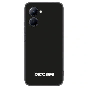 Picasee silikónový čierny obal pre Realme C33 (2023) - Picasee