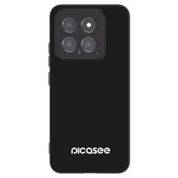 Picasee silikónový čierny obal pre Xiaomi 14 - Picasee