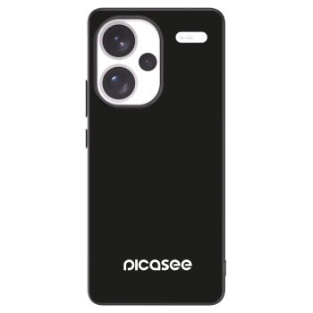 Picasee silikónový čierny obal pre Xiaomi Redmi Note 13 Pro+ 5G - Picasee