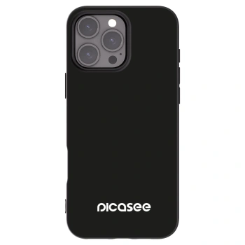 Picasee silikónový čierny obal pre Apple iPhone 16 Pro Max - Picasee