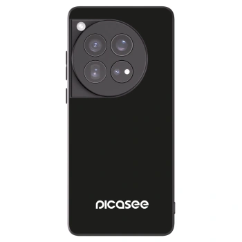 Picasee silikónový čierny obal pre OnePlus 12 5G - Picasee