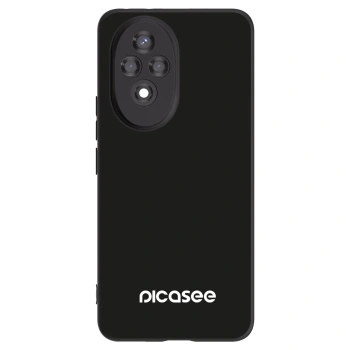 Picasee silikónový čierny obal pre Honor 200 Pro 5G - Picasee