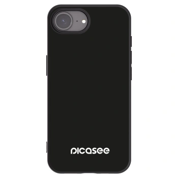 Picasee silikónový čierny obal pre Apple iPhone 16e - Picasee