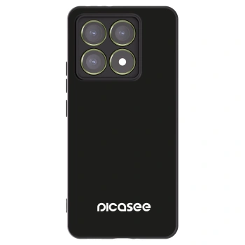 Picasee silikónový čierny obal pre Xiaomi 14T - Picasee