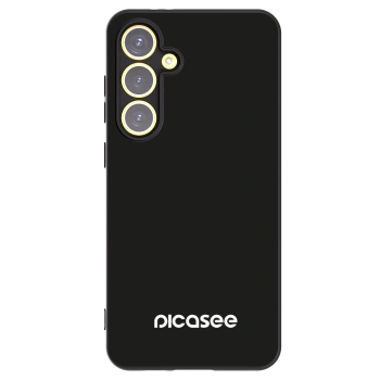 Picasee silikónový čierny obal pre Samsung Galaxy S24 FE S721B - Picasee