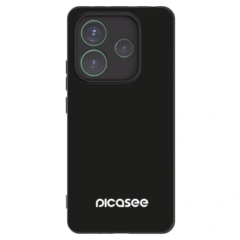 Picasee silikónový čierny obal pre Xiaomi Redmi Note 14 5G - Picasee