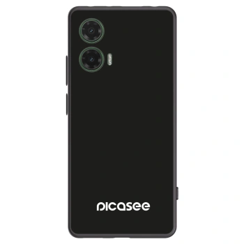 Picasee silikónový čierny obal pre Motorola Moto G35 5G - Picasee