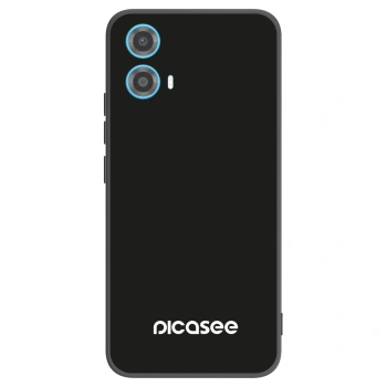Picasee silikónový čierny obal pre Motorola Moto G34 5G - Picasee
