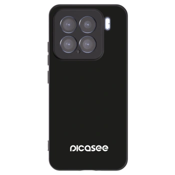 Picasee silikónový čierny obal pre Xiaomi 15 - Picasee