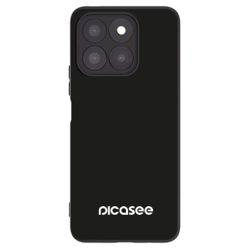 Picasee silikónový čierny obal pre Honor X8c - Picasee