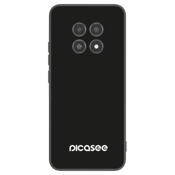 Picasee silikónový čierny obal pre Realme 12X - Picasee