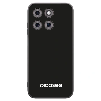 Picasee silikónový čierny obal pre Motorola Moto G77 - Picasee