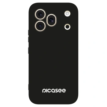 Picasee silikónový čierny obal pre Honor 600 Pro - Picasee