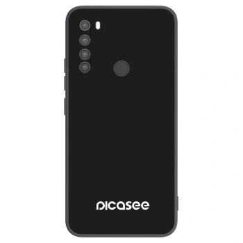 Picasee silikónový čierny obal pre Xiaomi Redmi Note 8 - Picasee
