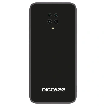 Picasee silikónový čierny obal pre Xiaomi Redmi Note 9S - Picasee