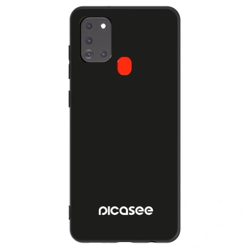 Picasee silikónový čierny obal pre Samsung Galaxy A21s - Picasee