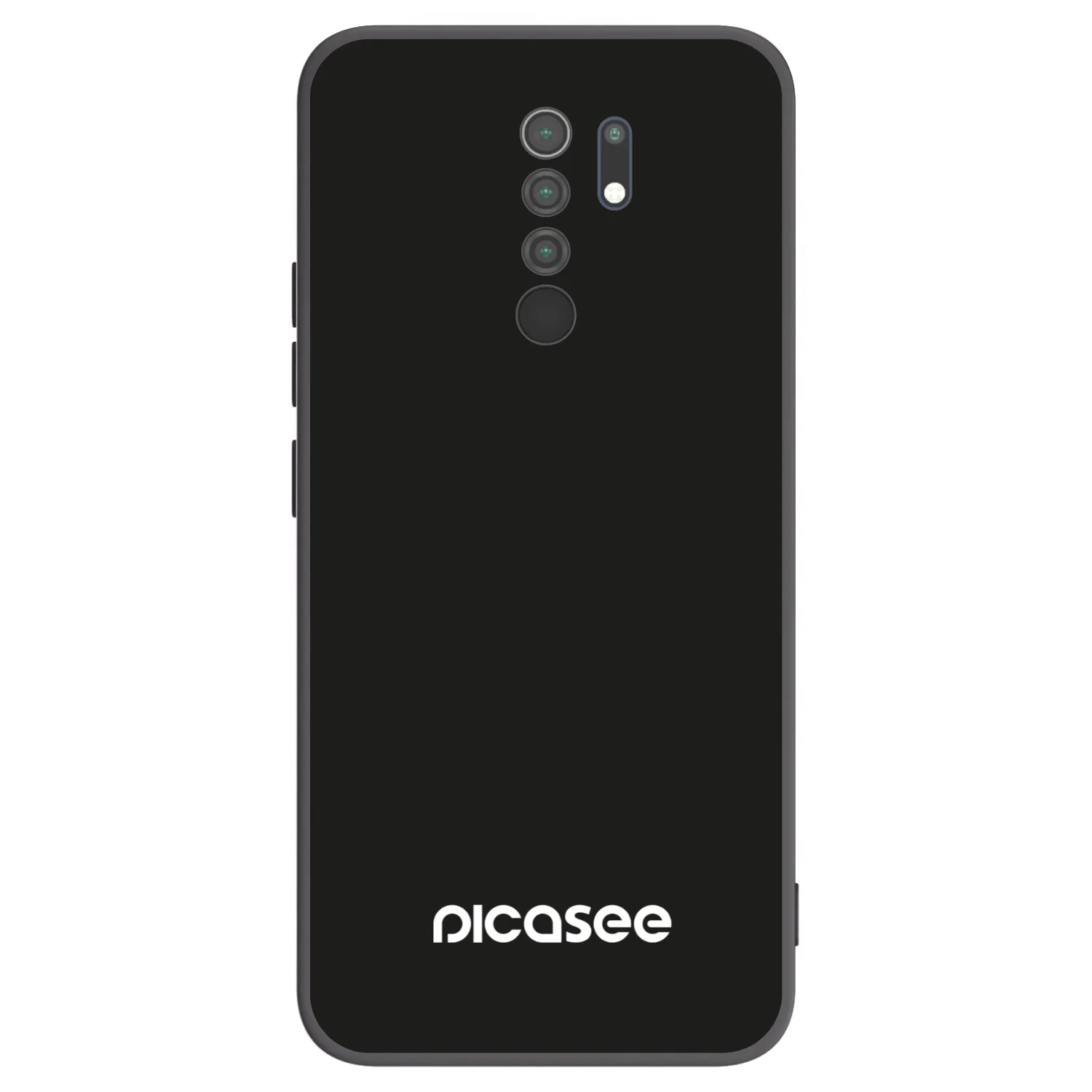 Picasee silikónový čierny obal pre Xiaomi Redmi 9 - Picasee