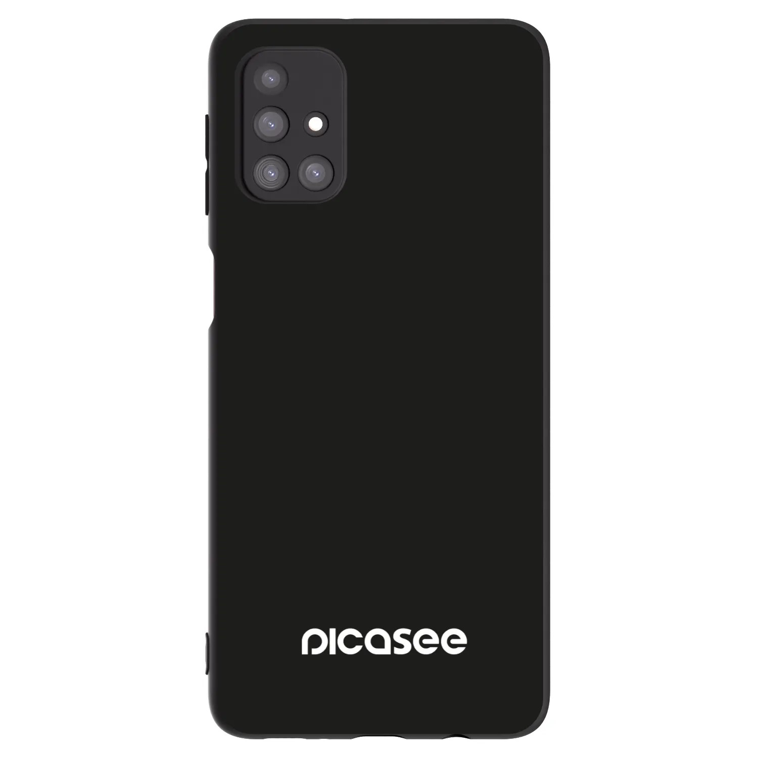 Picasee silikónový čierny obal pre Samsung Galaxy M31s - Picasee