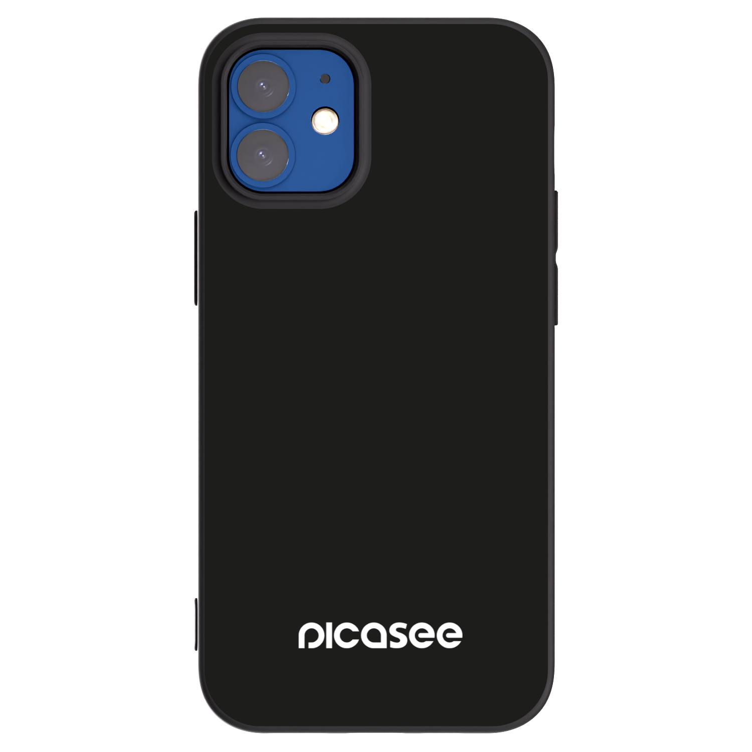 Picasee silikónový čierny obal pre Apple iPhone 12 mini - Picasee