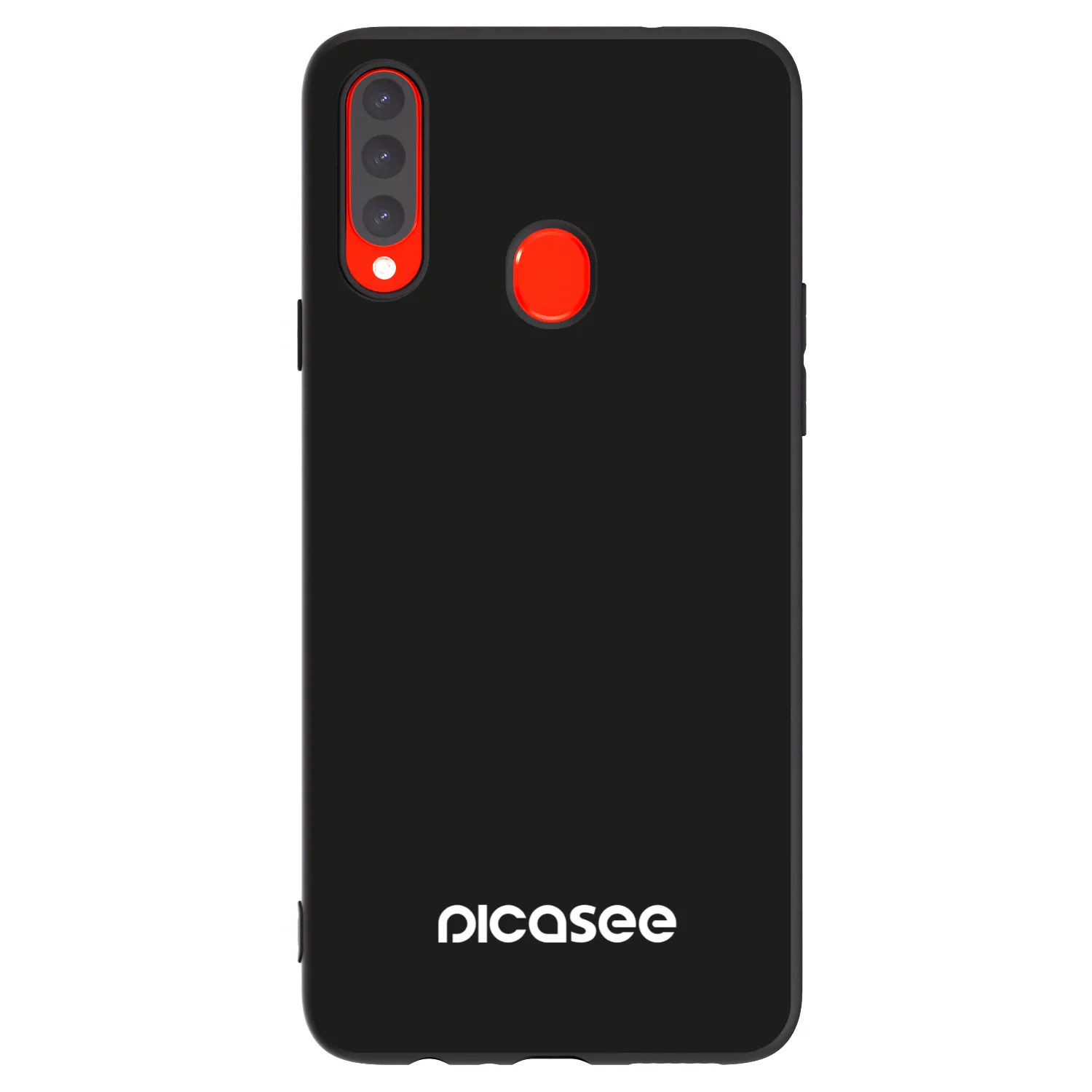 Picasee silikónový čierny obal pre Samsung Galaxy A20s - Picasee