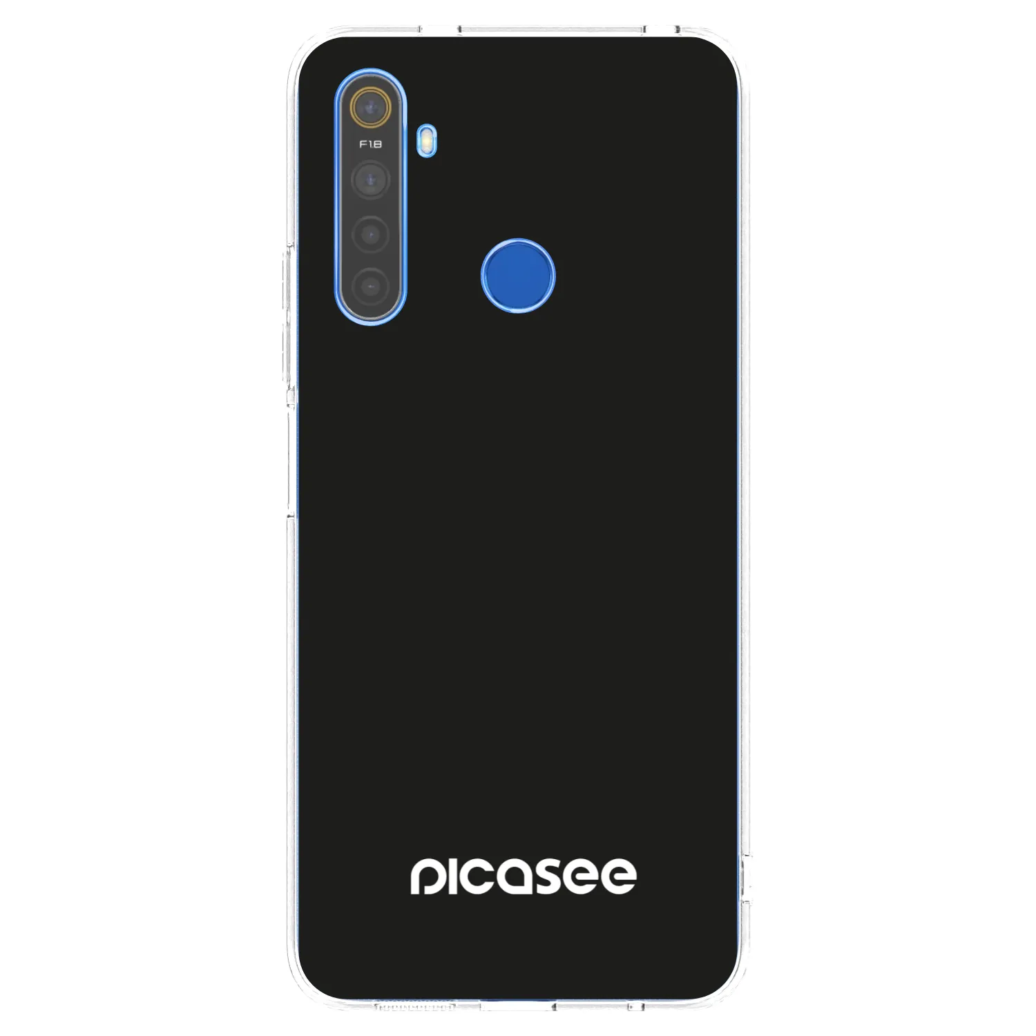 Picasee silikónový prehľadný obal pre Realme 5 - Picasee