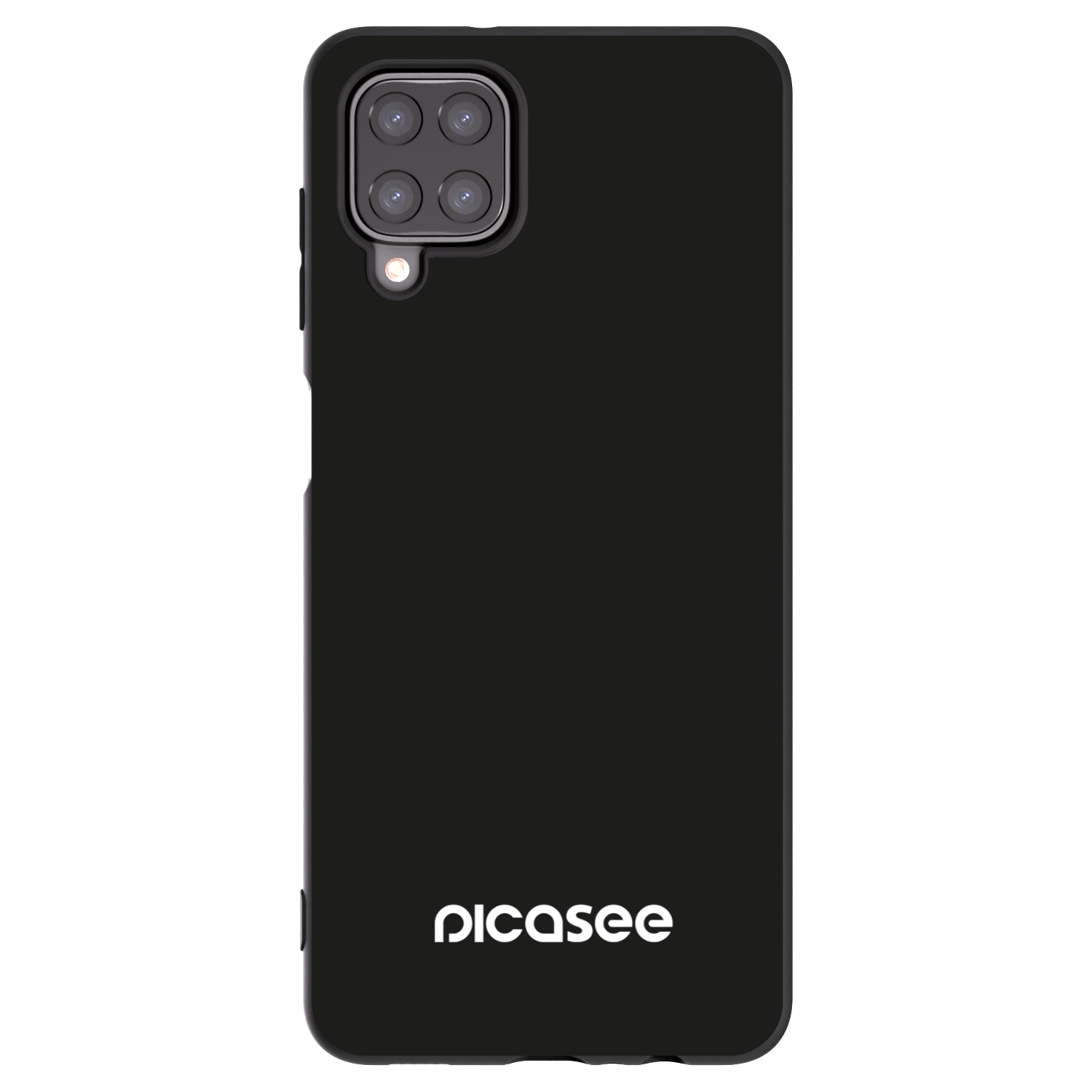 Picasee silikónový čierny obal pre Samsung Galaxy A12 A125F - Picasee