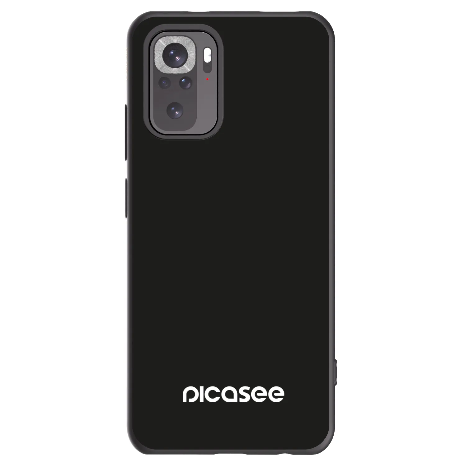 Picasee silikónový čierny obal pre Xiaomi Redmi Note 10 - Picasee