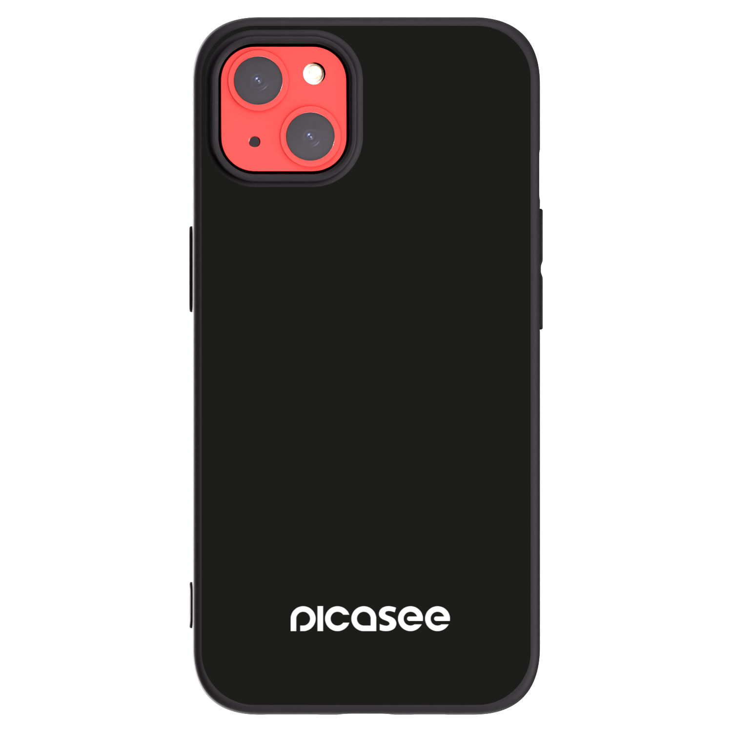 Silikónový čierny obal pre Apple iPhone 13 - Picasee
