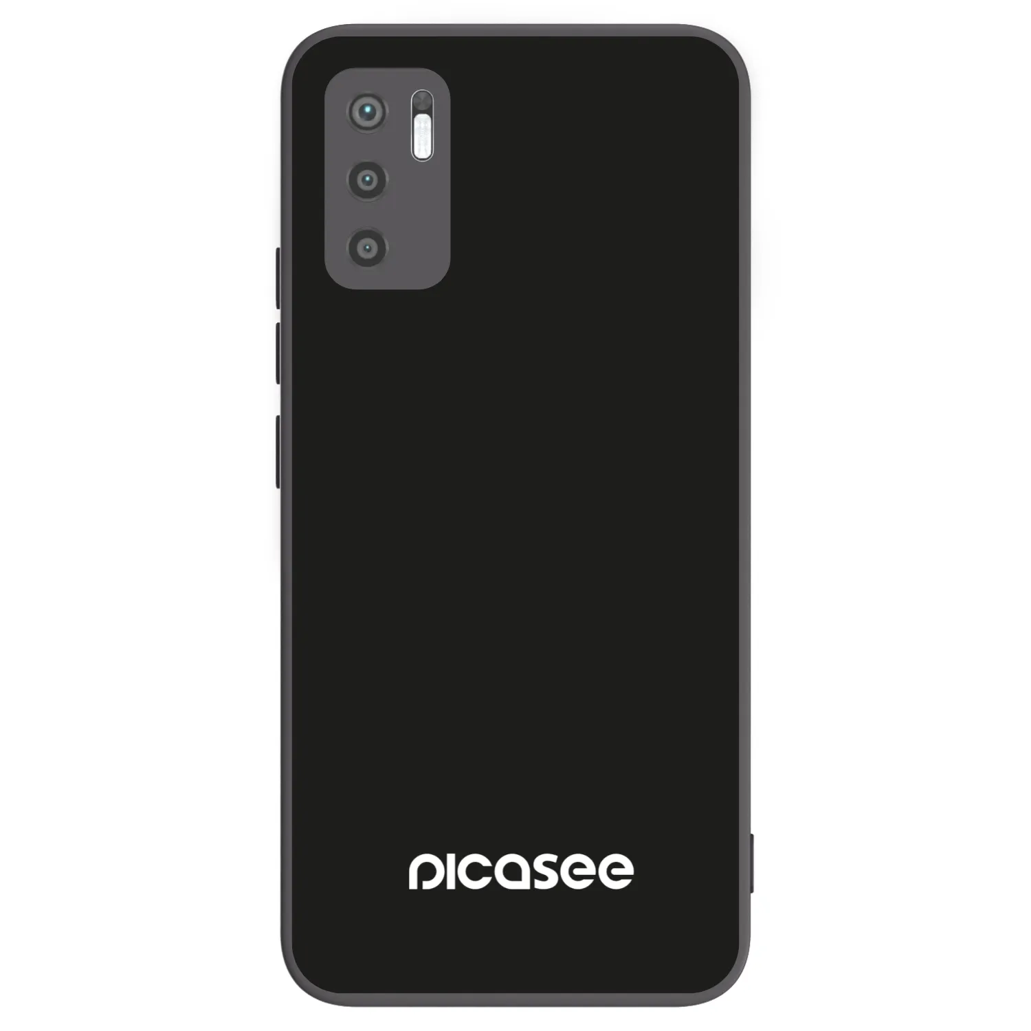 Picasee silikónový čierny obal pre Xiaomi Redmi Note 10 5G - Picasee