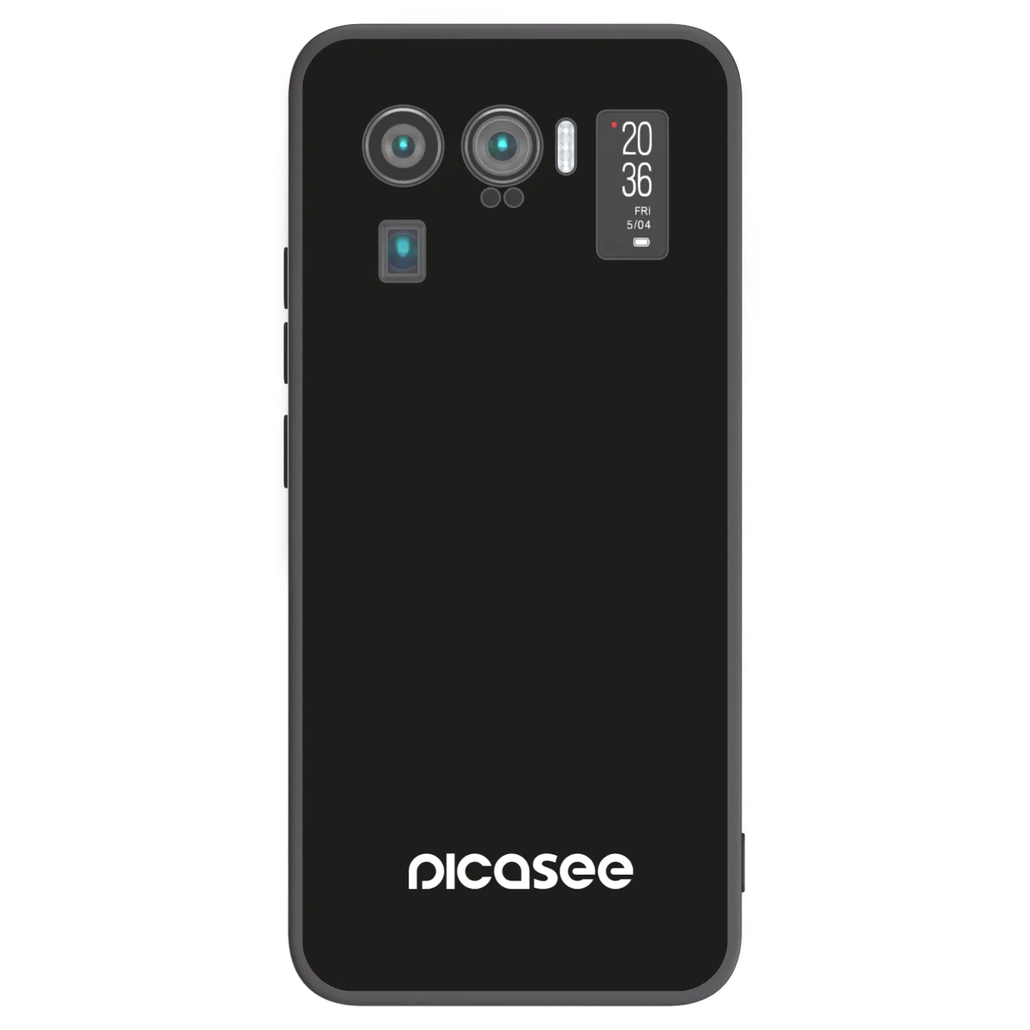 Picasee silikónový čierny obal pre Xiaomi Mi 11 Ultra - Picasee