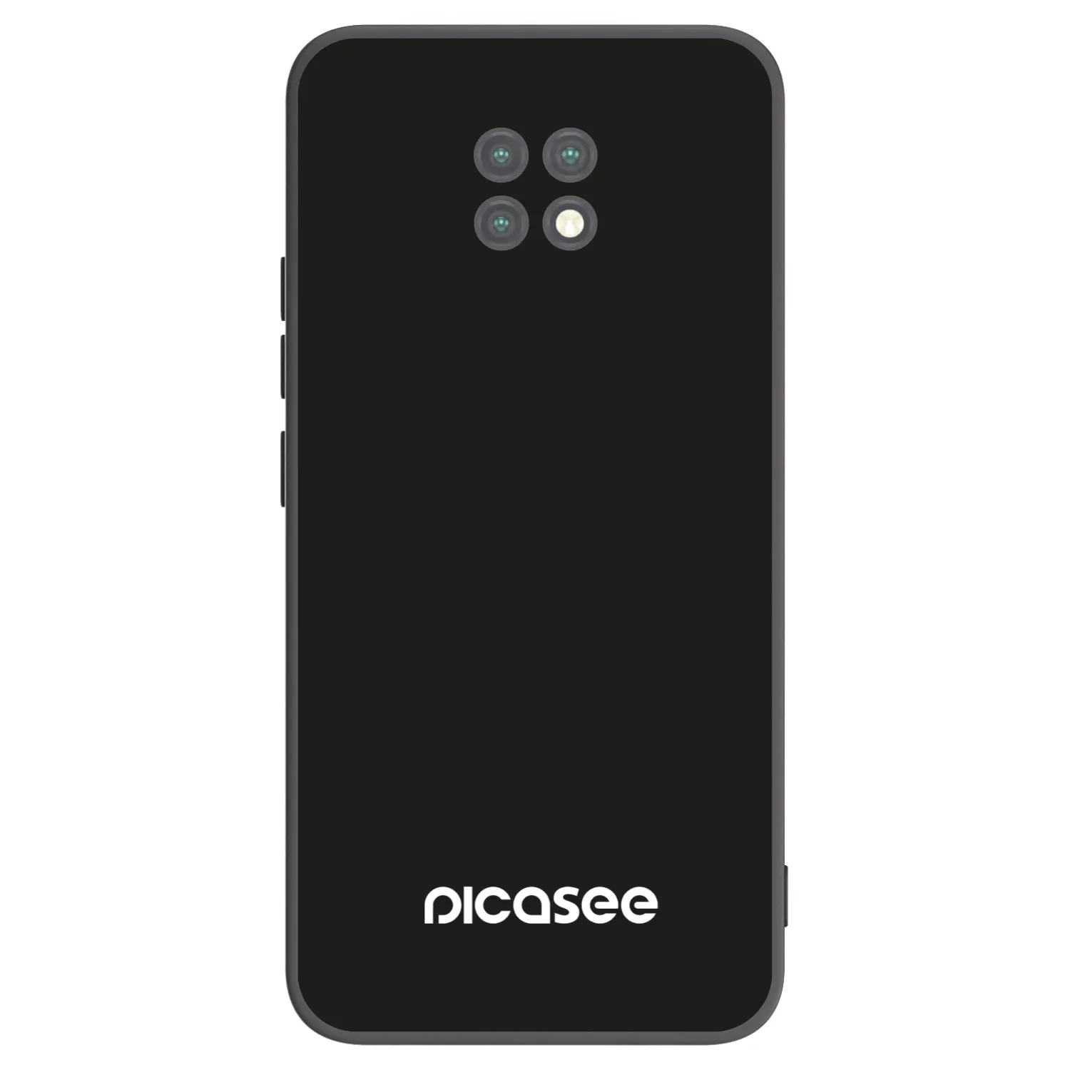 Picasee silikónový čierny obal pre Xiaomi Redmi Note 9T - Picasee