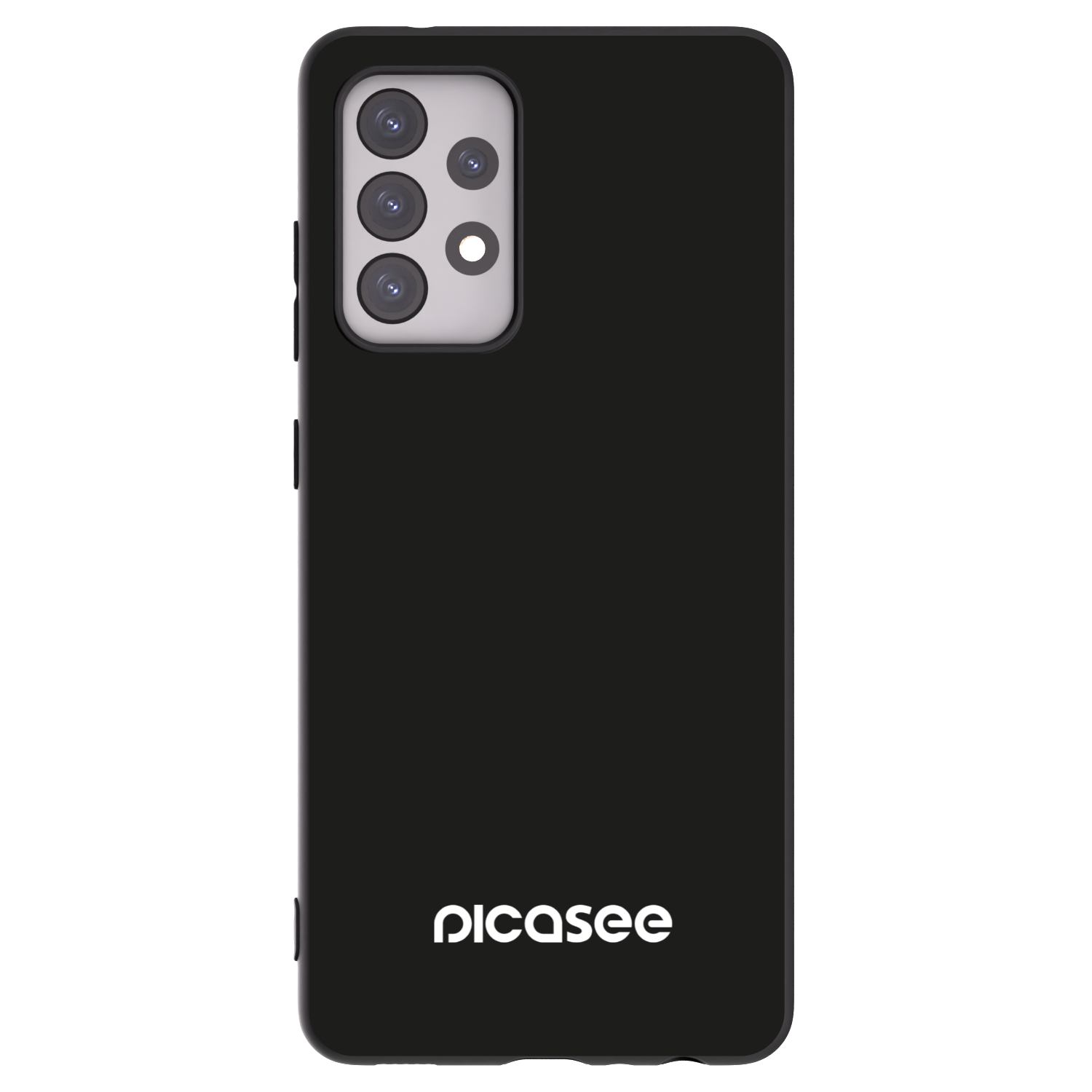 Picasee silikónový čierny obal pre Samsung Galaxy A52s 5G A528B - Picasee