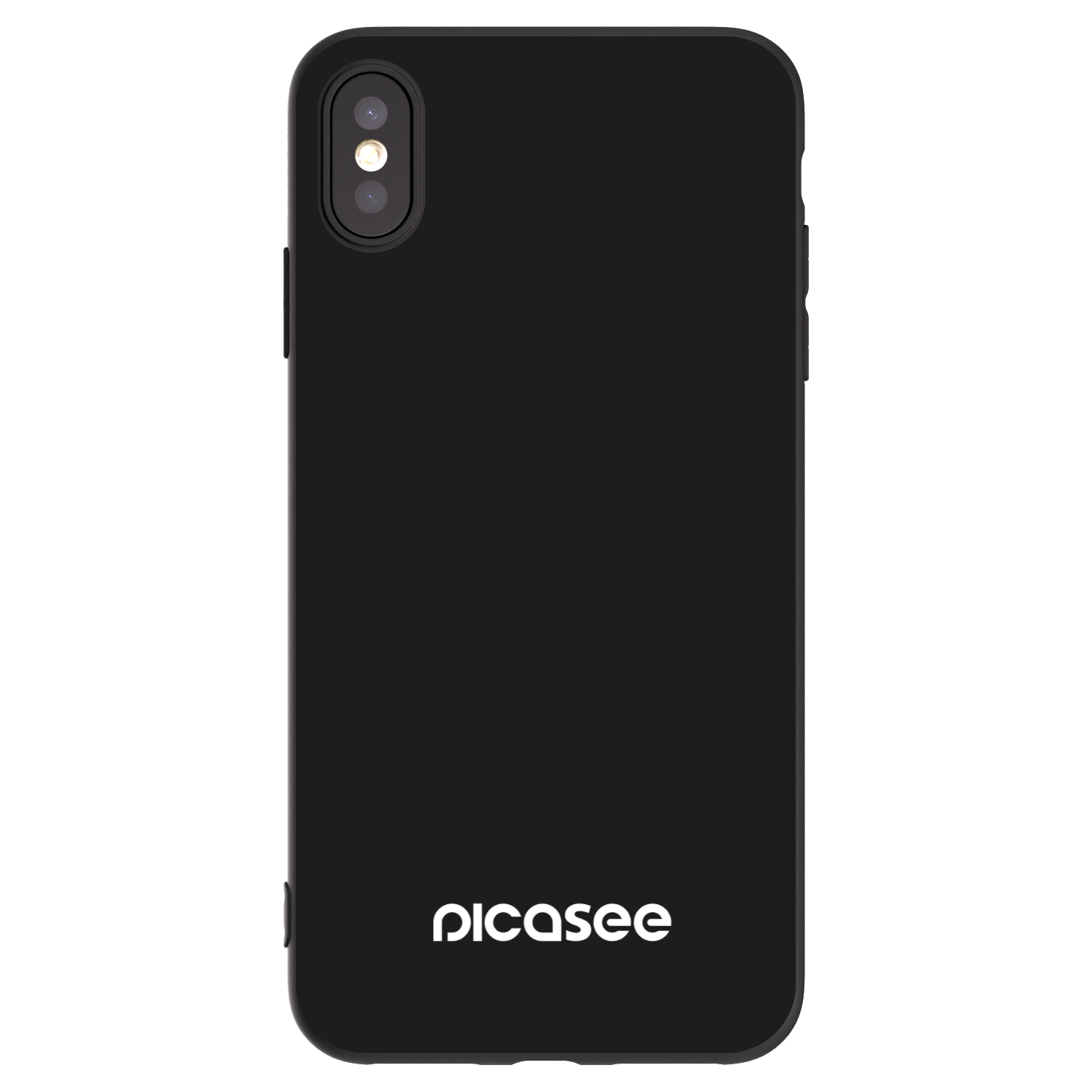 Picasee silikónový čierny obal pre Apple iPhone XS Max - Picasee