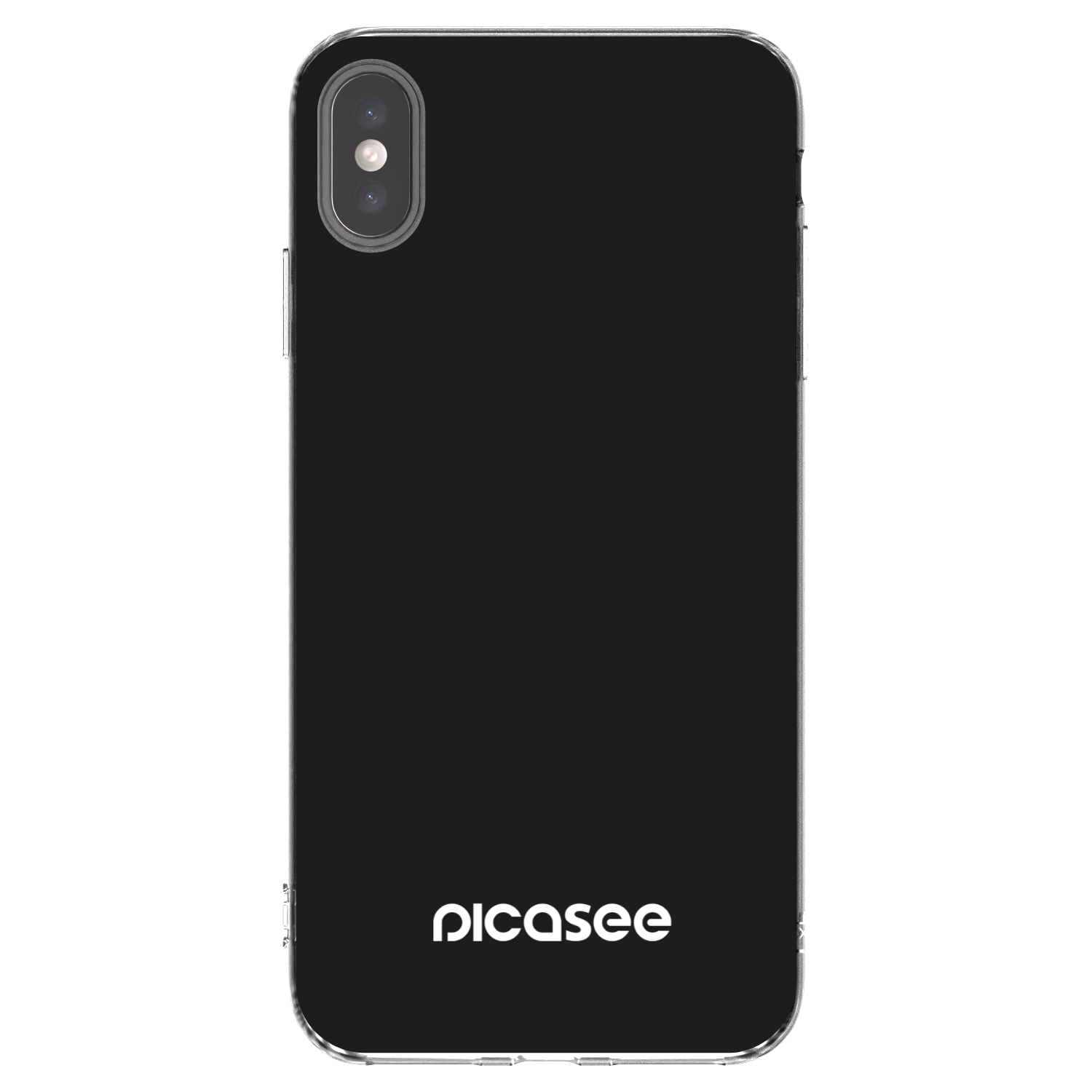 Picasee silikónový prehľadný obal pre Apple iPhone XS Max - Picasee