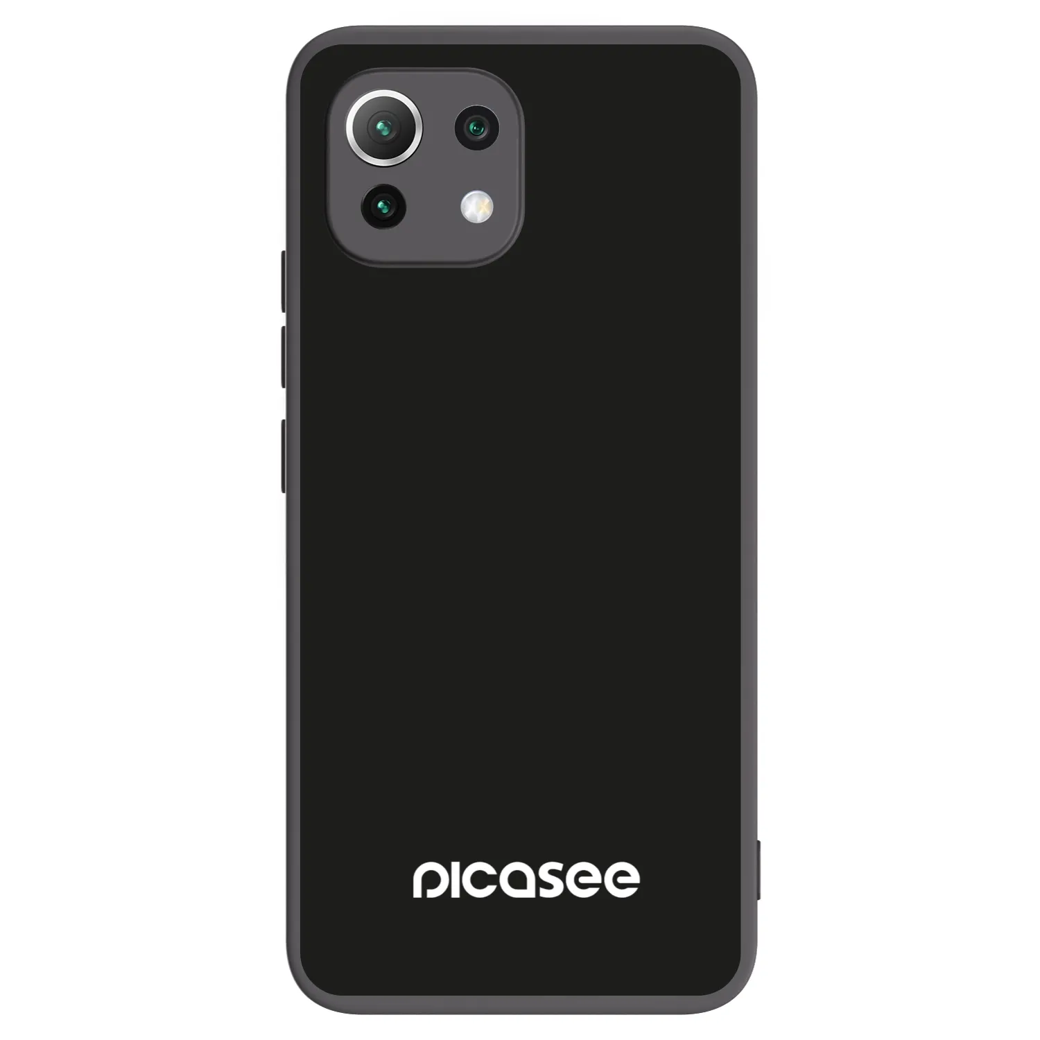 Picasee silikónový čierny obal pre Xiaomi 11 Lite 5G NE - Picasee