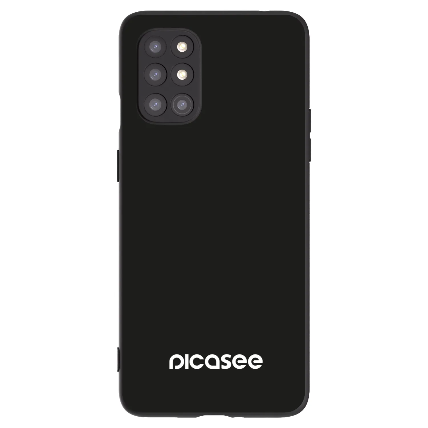 Picasee silikónový čierny obal pre OnePlus 8T - Picasee