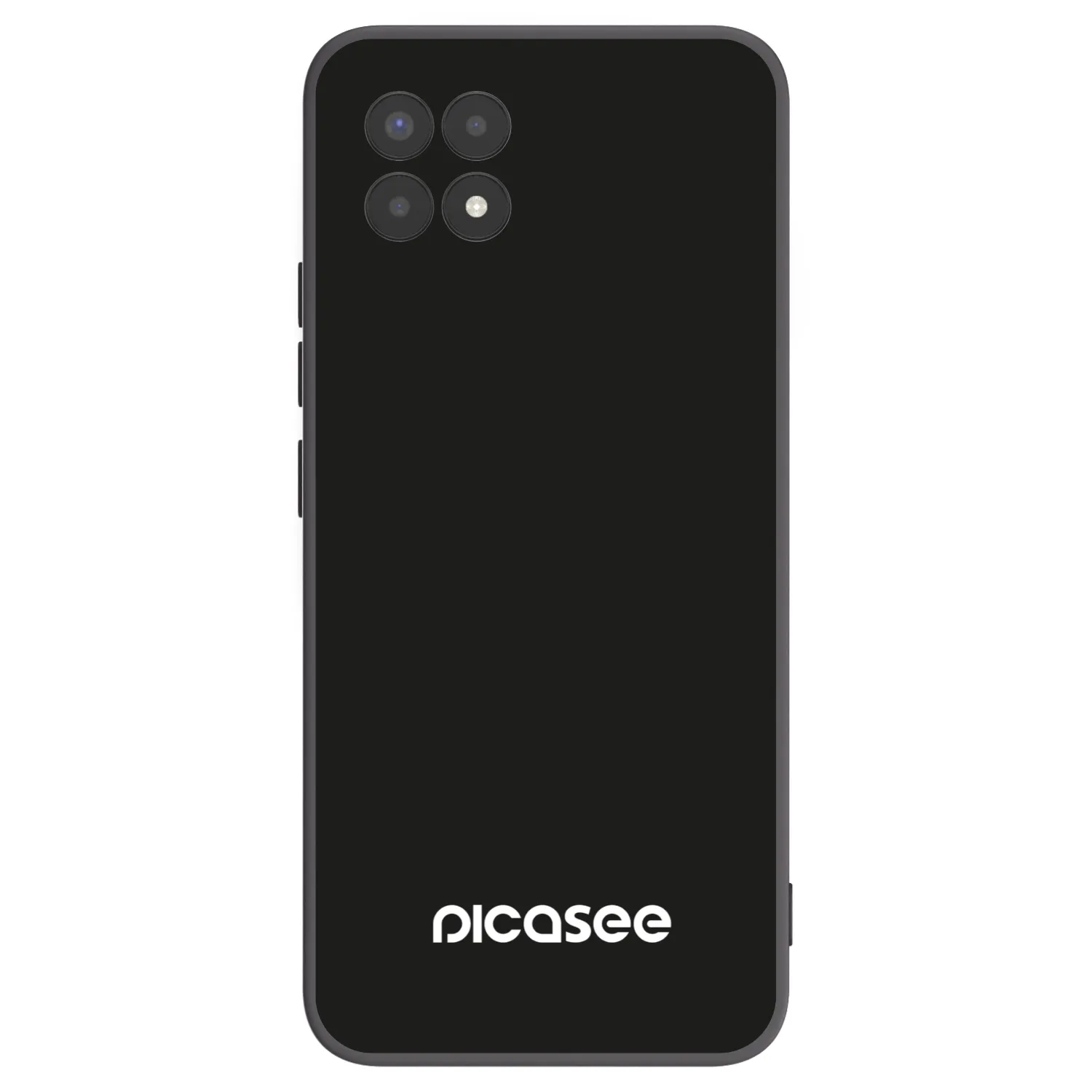 Picasee silikónový čierny obal pre Realme 8i - Picasee