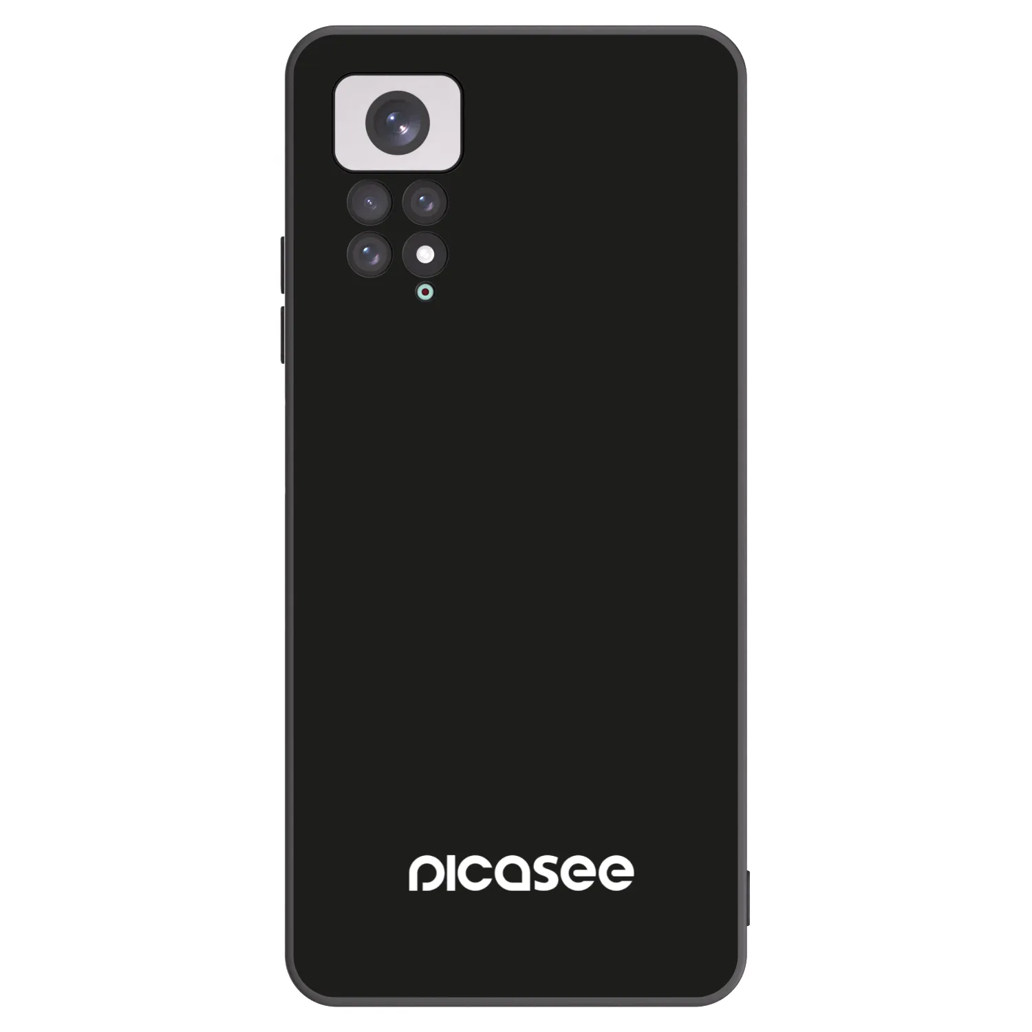 Picasee silikónový čierny obal pre Xiaomi Redmi Note 11 - Picasee