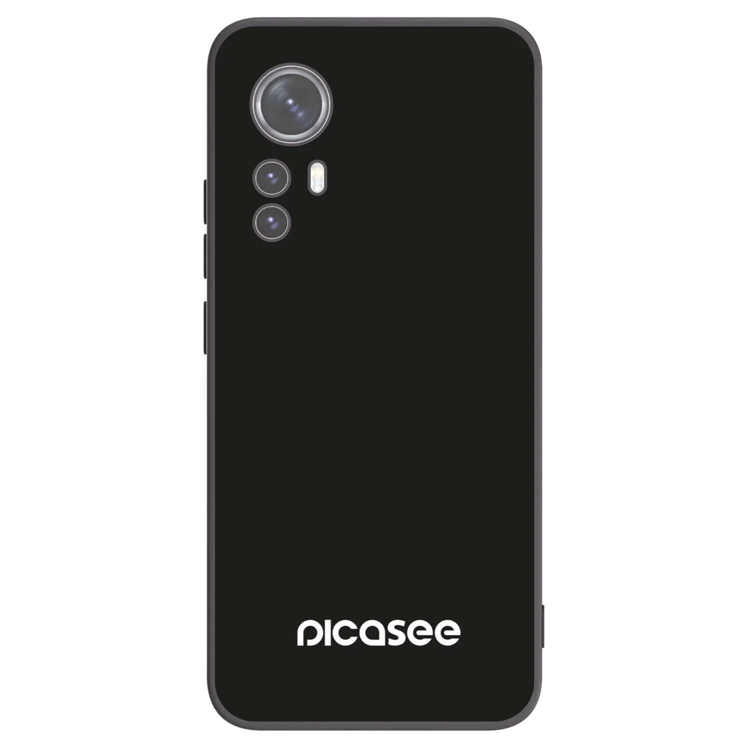 Picasee silikónový čierny obal pre Xiaomi 12 - Picasee
