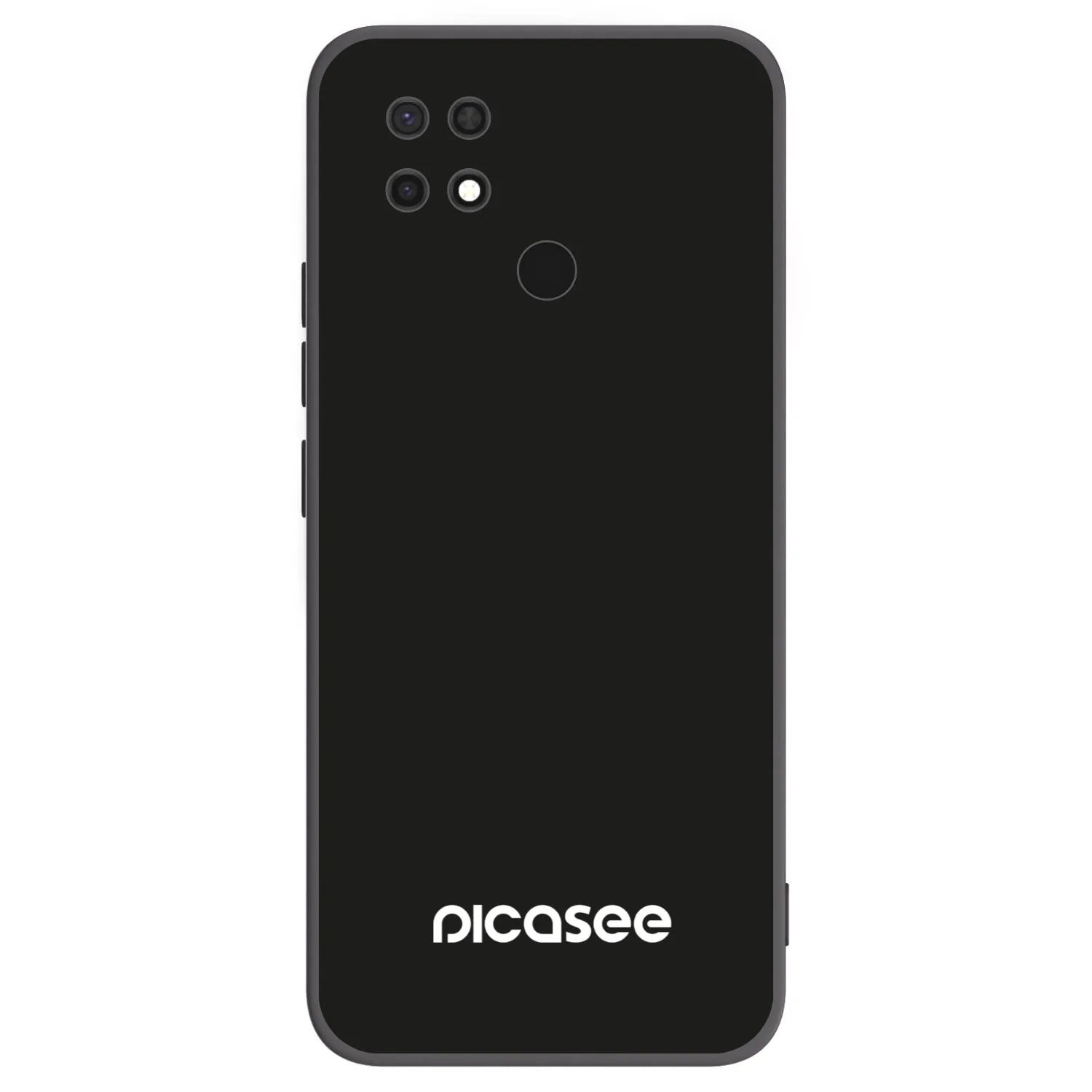 Picasee silikónový čierny obal pre Xiaomi Redmi 10C - Picasee