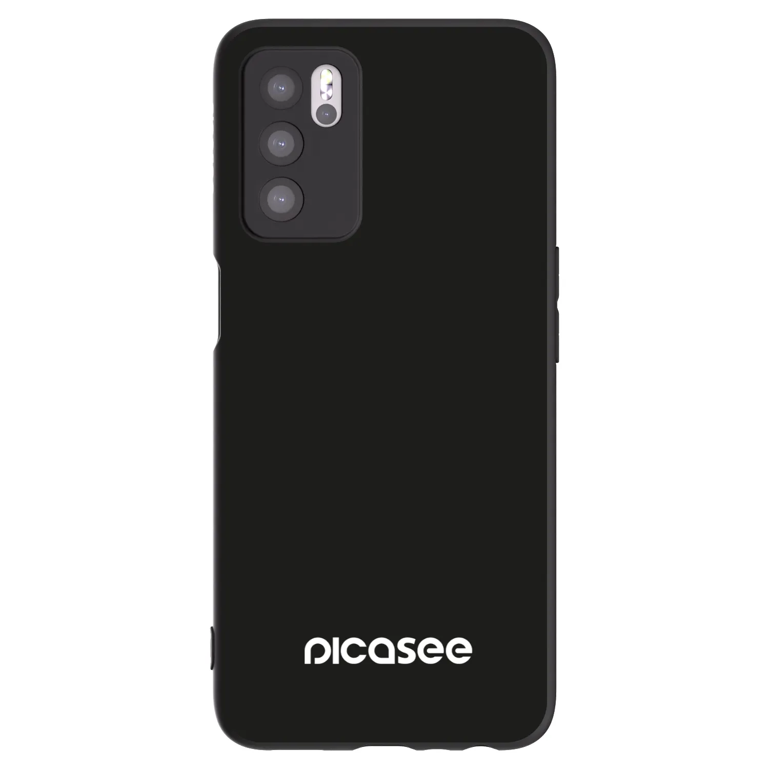 Picasee silikónový čierny obal pre OPPO A16s - Picasee