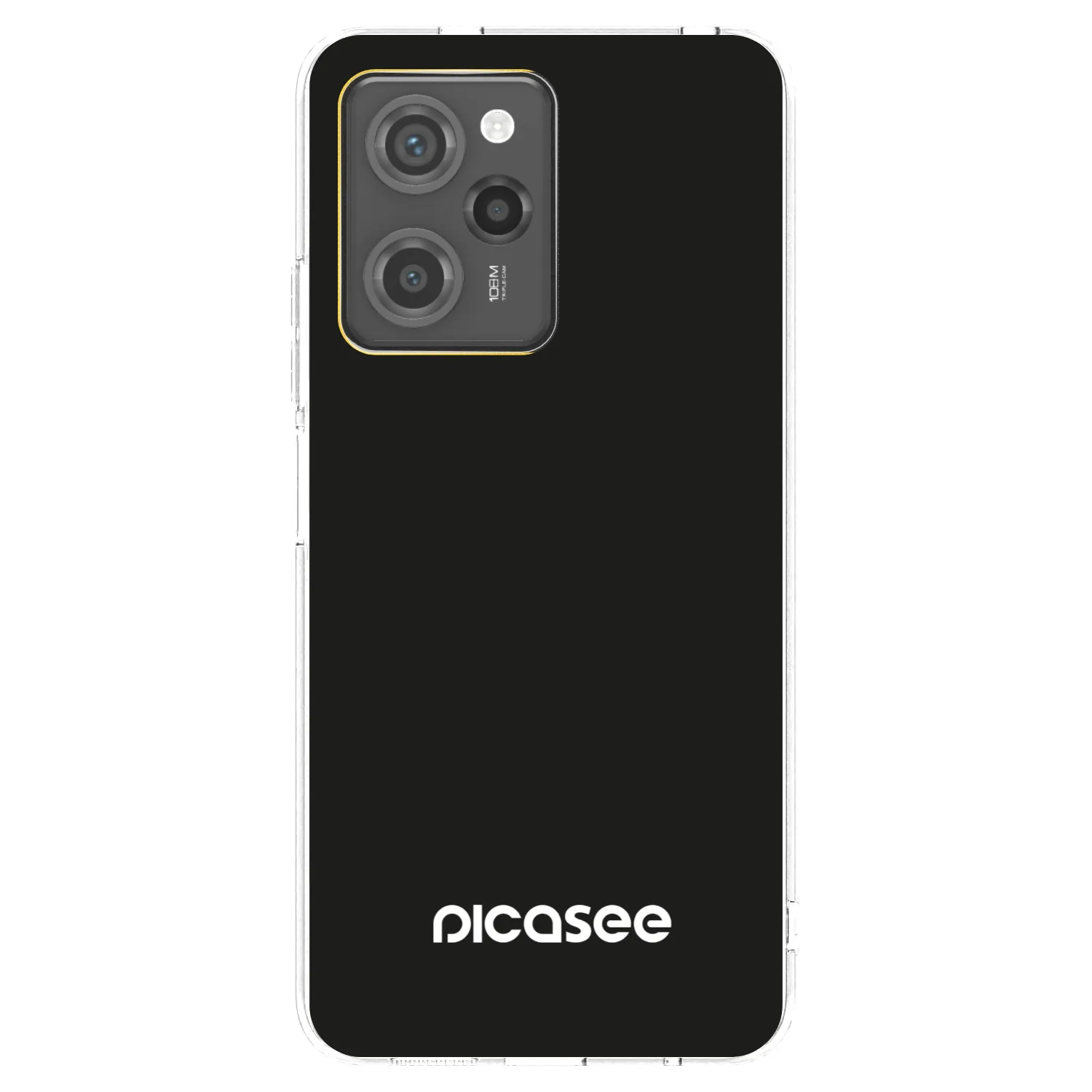 Picasee silikónový čierny obal pre Xiaomi Poco X5 Pro - Picasee