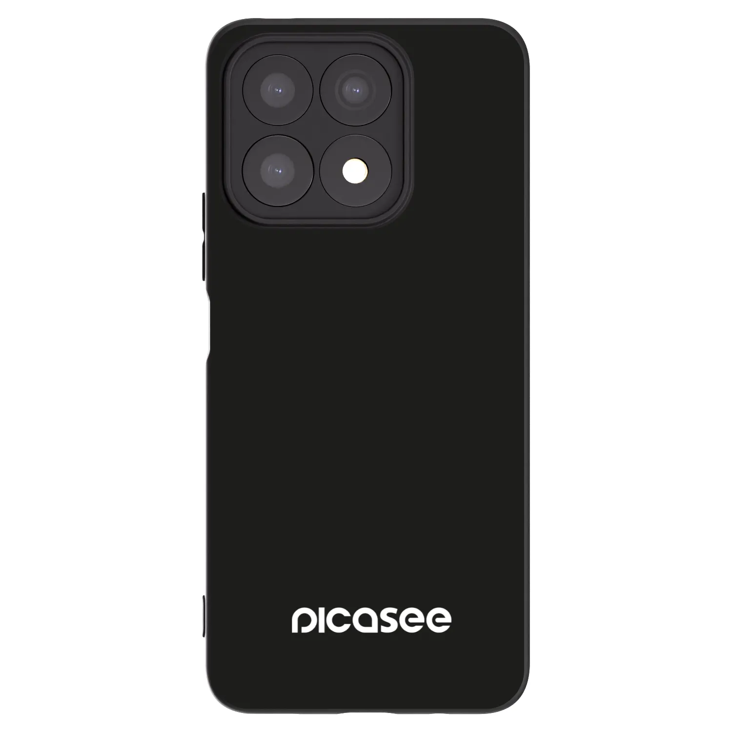 Picasee silikónový čierny obal pre Honor X8a - Picasee