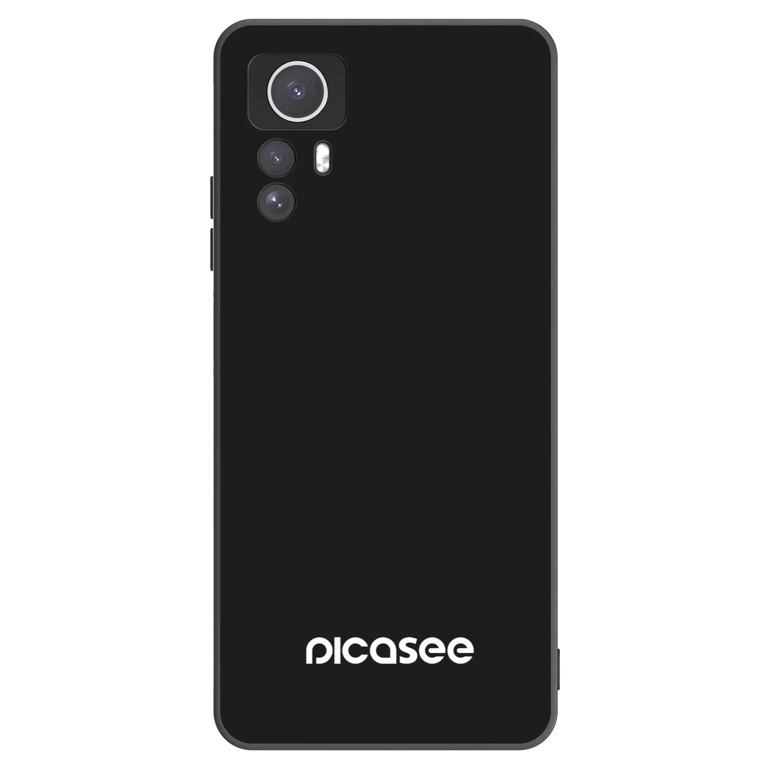 Picasee silikónový čierny obal pre Xiaomi Redmi Note 12S - Picasee