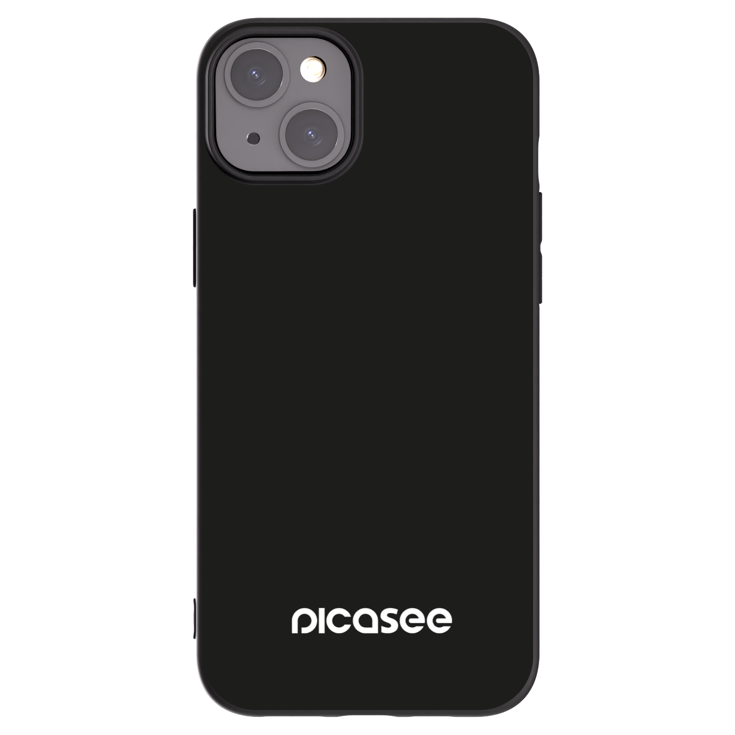 Picasee silikónový čierny obal pre Apple iPhone 15 Plus - Picasee