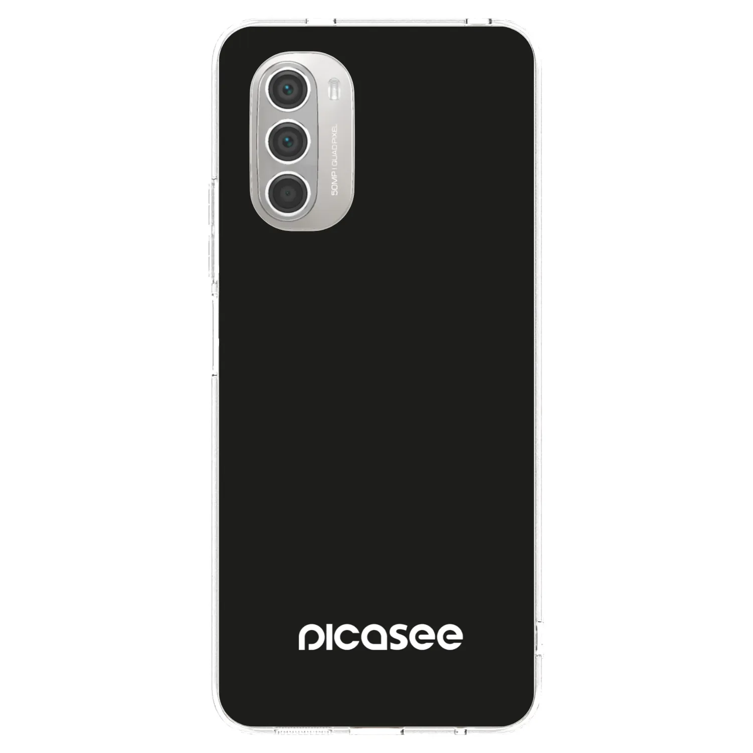 Picasee silikónový prehľadný obal pre Motorola Moto G51 - Picasee