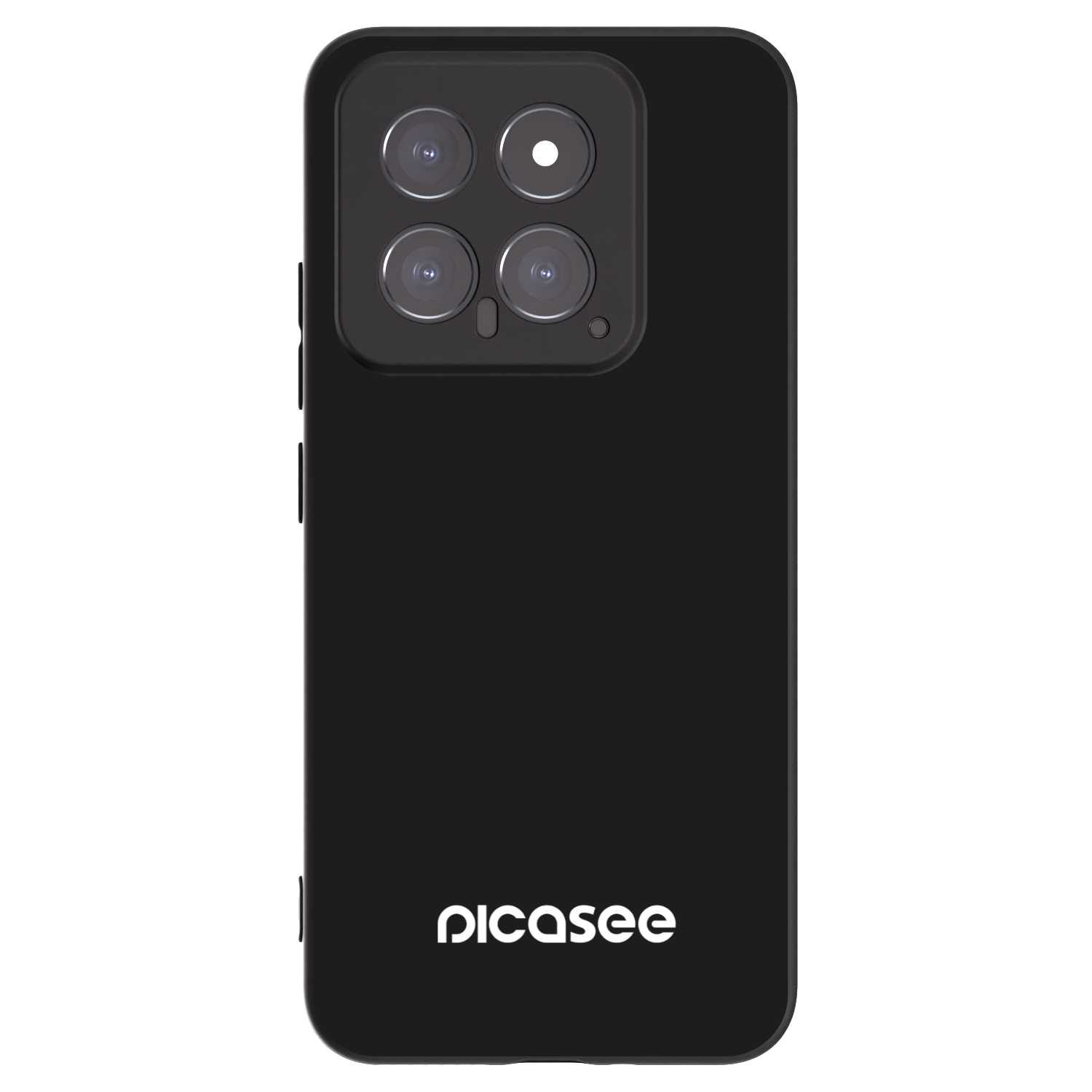 Picasee silikónový čierny obal pre Xiaomi 14 - Picasee