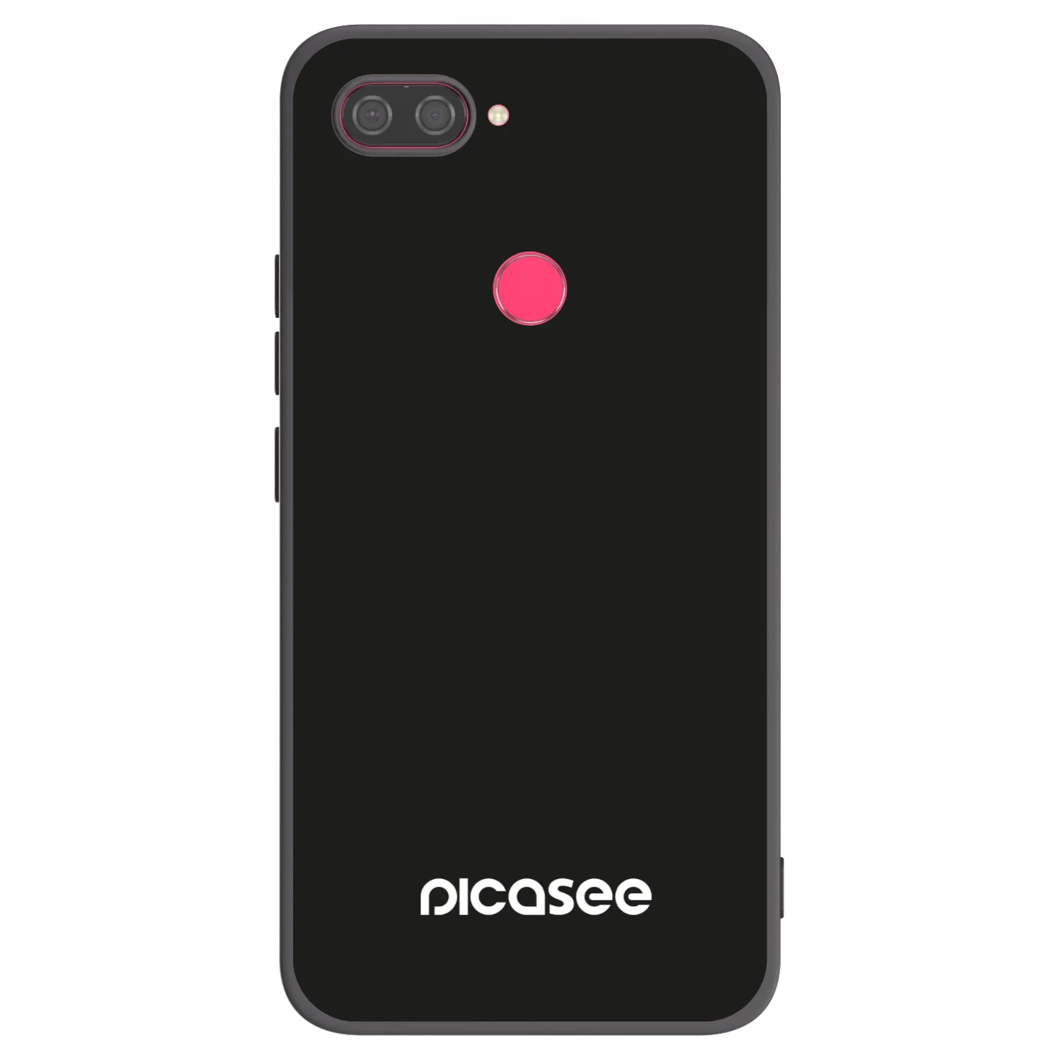 Picasee silikónový čierny obal pre Xiaomi Mi 8 Lite - Picasee