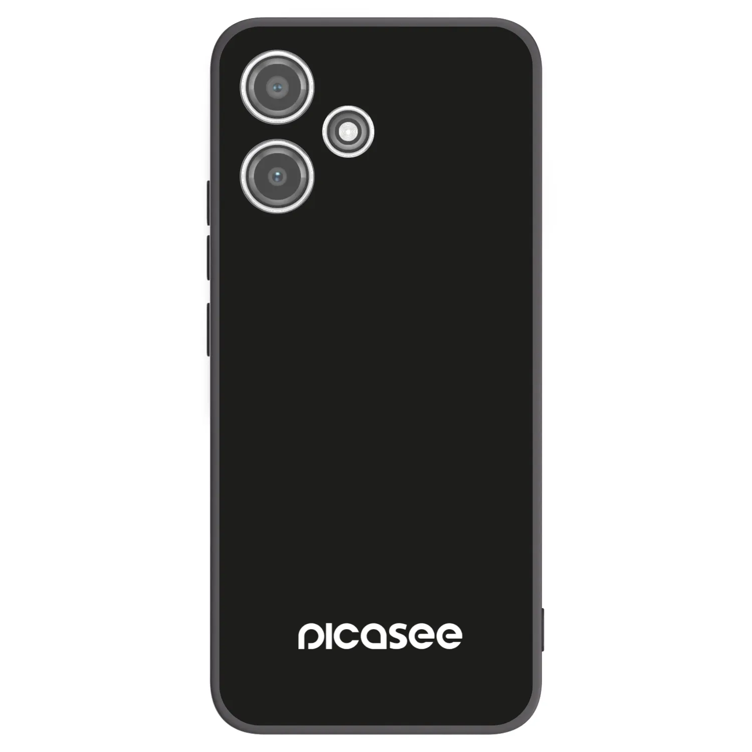 Picasee silikónový čierny obal pre Xiaomi Redmi 12 5G - Picasee