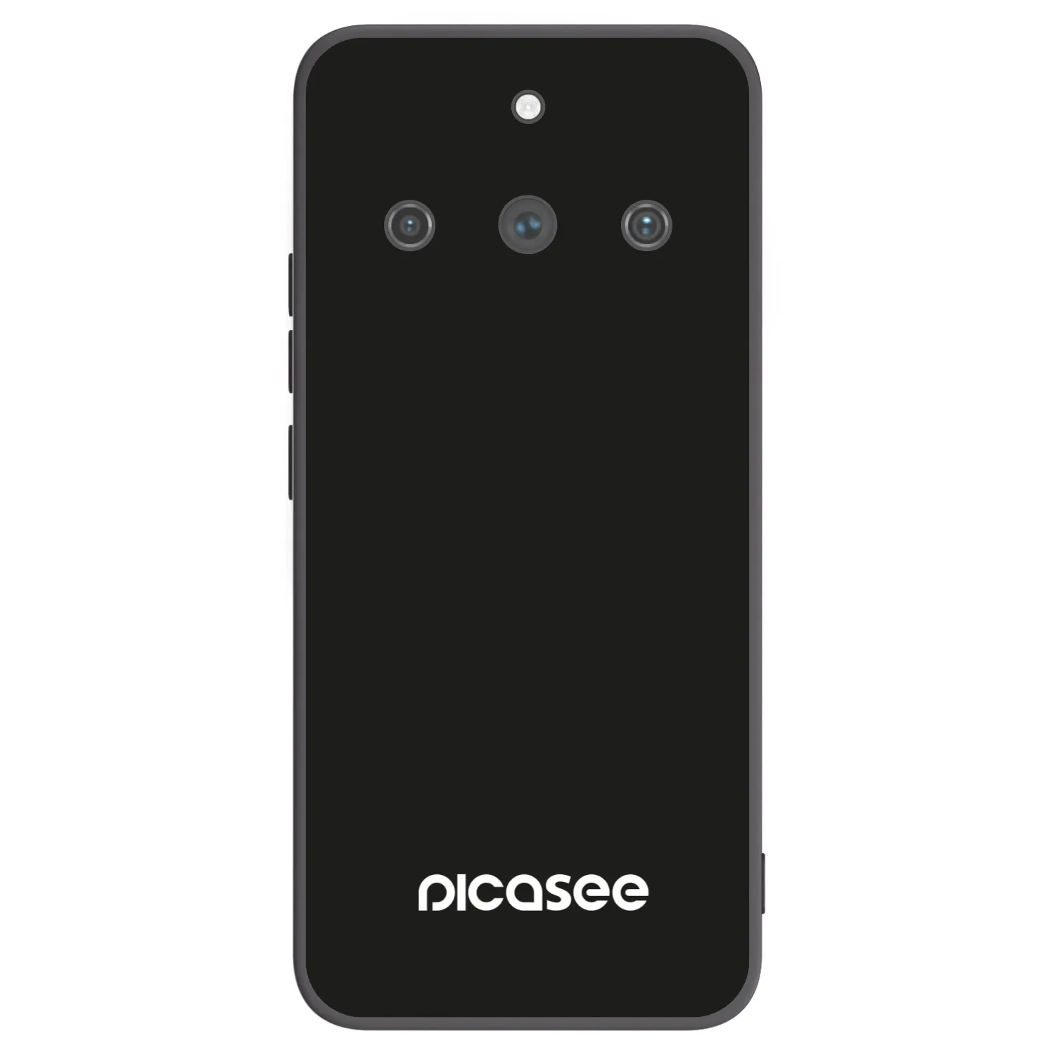 Picasee silikónový čierny obal pre Realme 11 Pro+ - Picasee